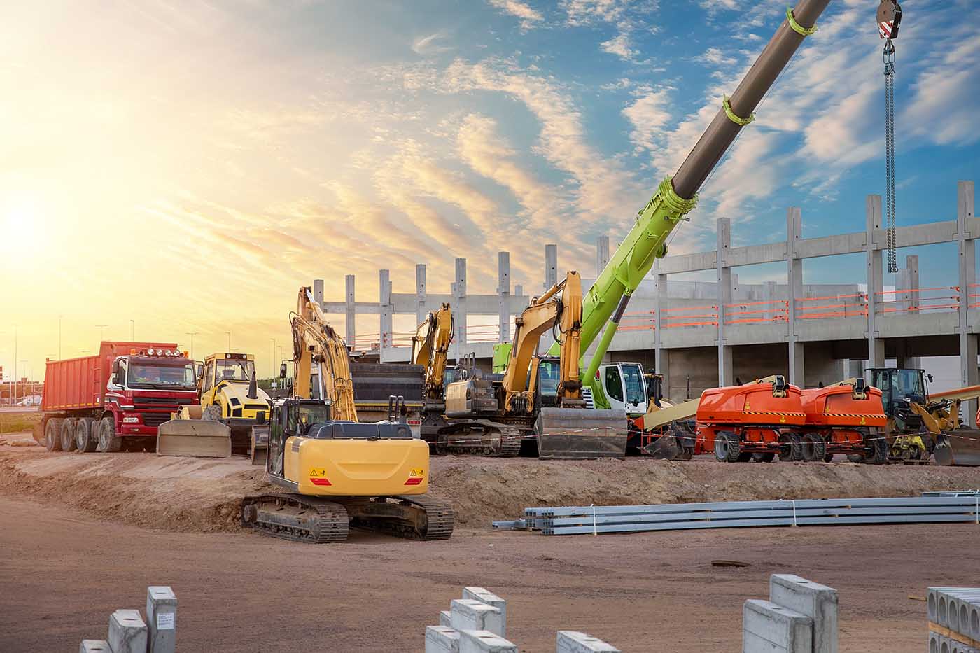 construction site vehicles