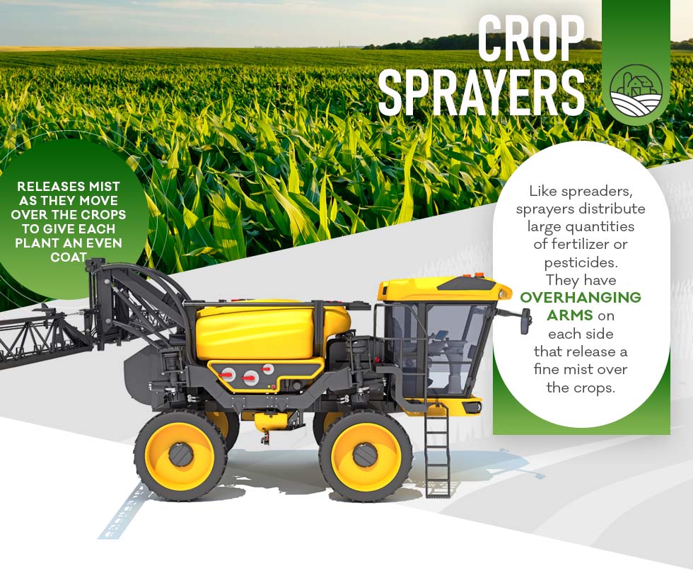 crop sprayers farm vehicle