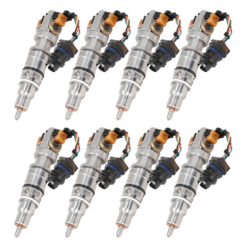 Ford 6.0L / Navistar VT365 Silver Fuel Injector Set 2004-2010 | Bostech DE001-K2