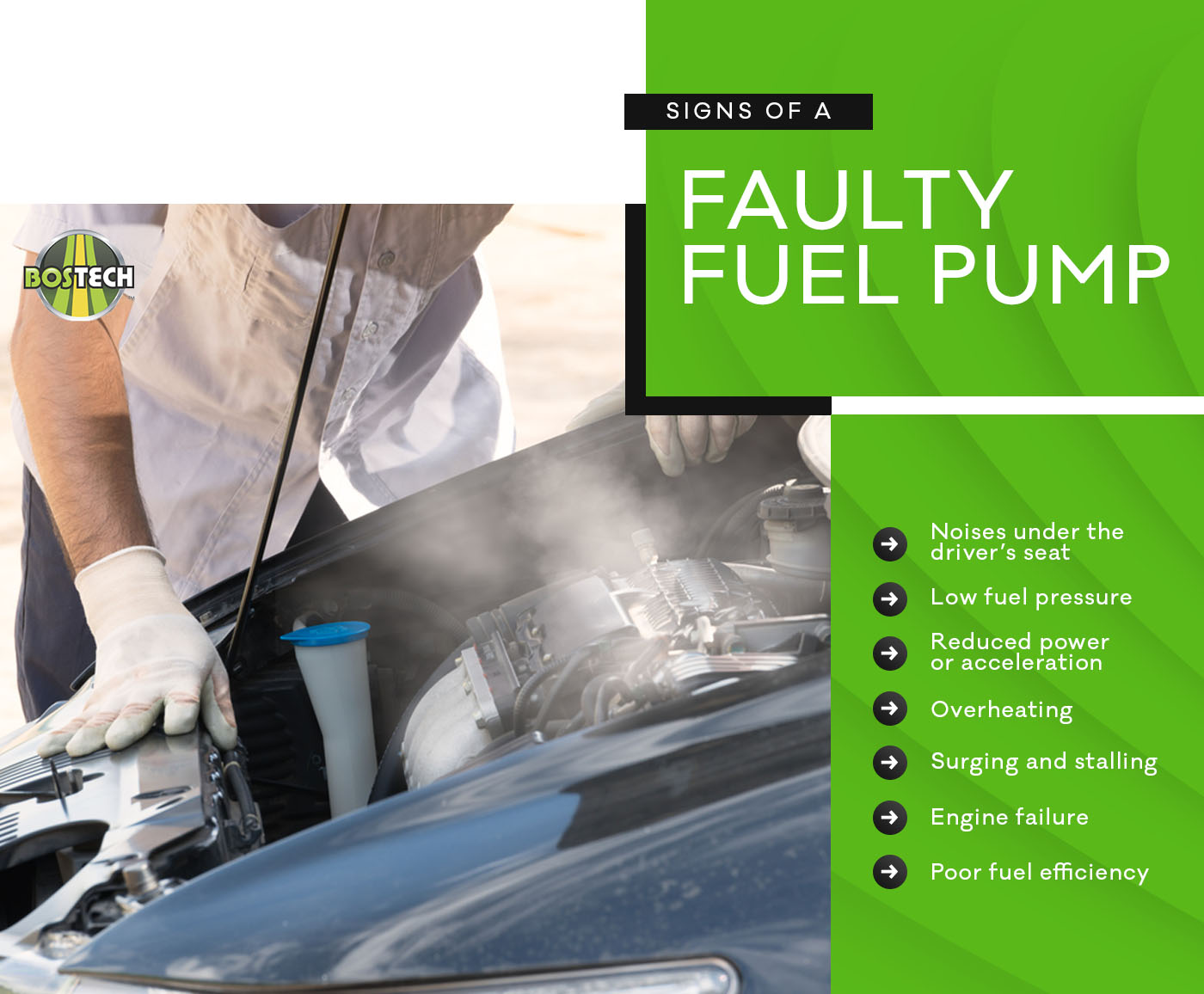 Signs of a Faulty Fuel Pump
